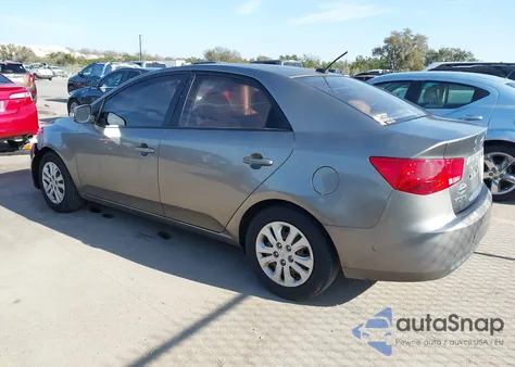 2010 Kia Forte Ex из США, поврежденный, VIN KNAFU4A21A5843809